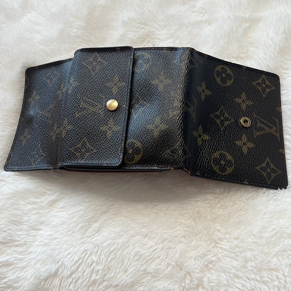Louis Vuitton Monogram Portefeiulle Elise Trifold Wallet - Picture 9 of 11